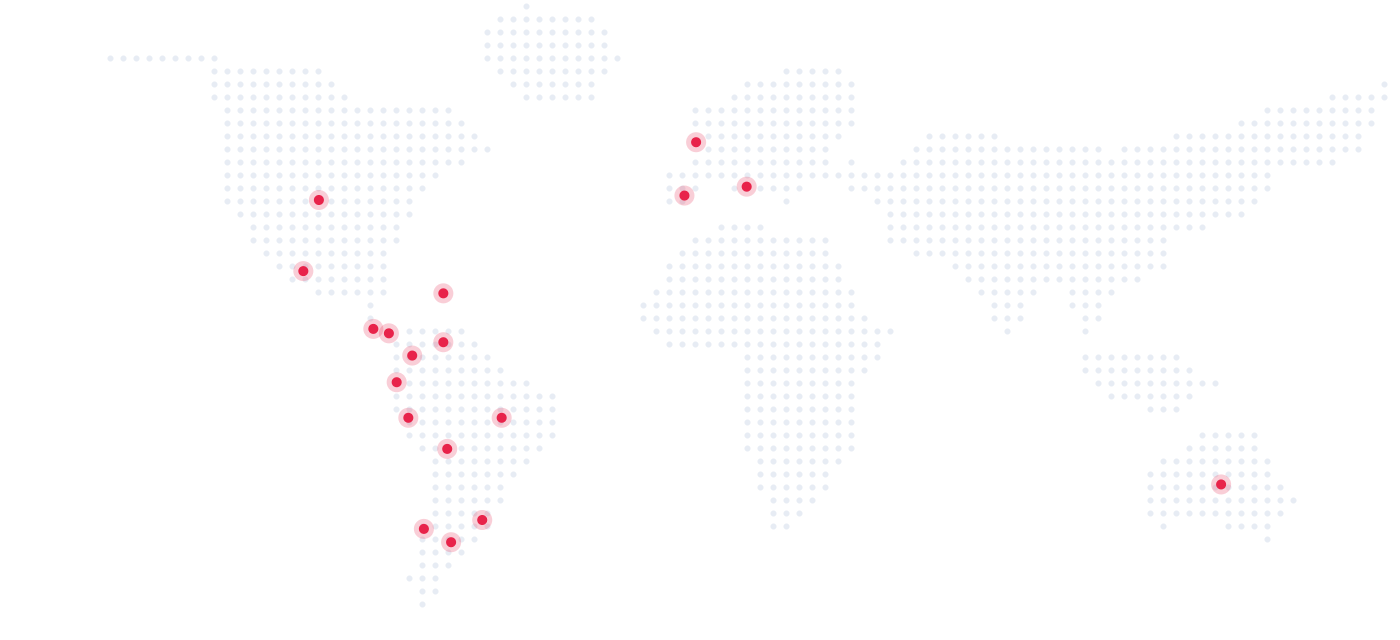 Países donde Seotronix tuvo clientes